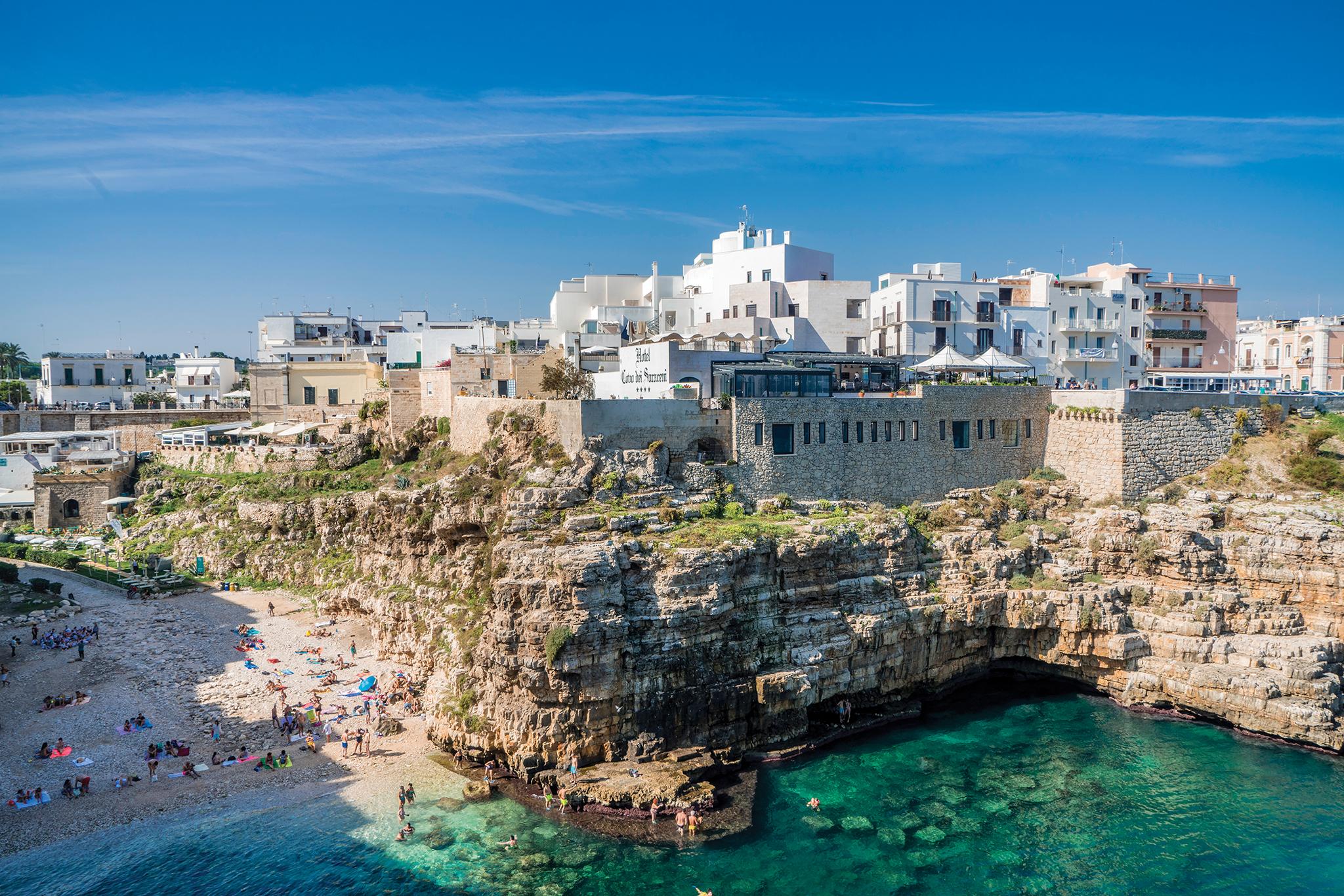 Covo Dei Saraceni Hotel Polignano a Mare Bagian luar foto